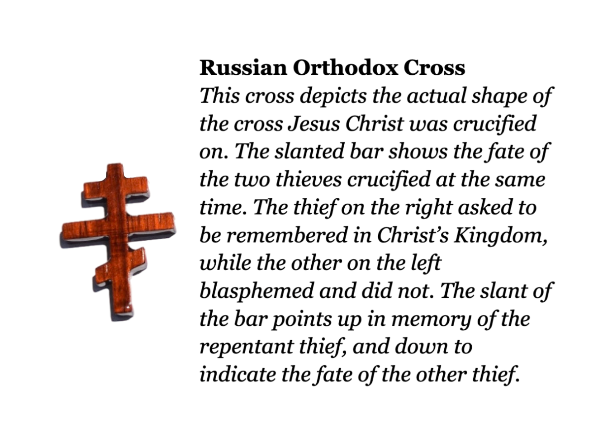 Wooden Cross Necklace